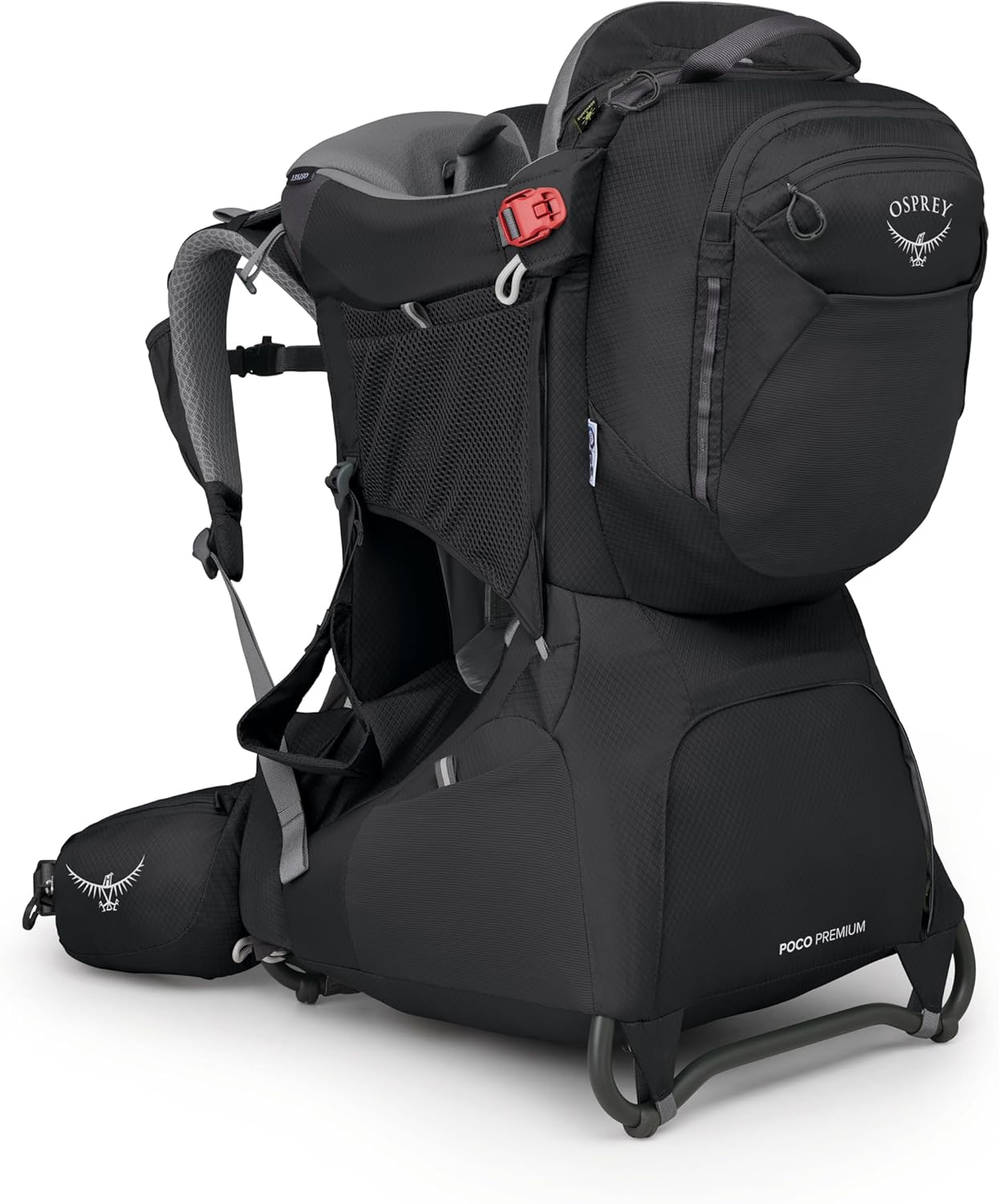 Osprey Poco Premium black hiking baby carrier
