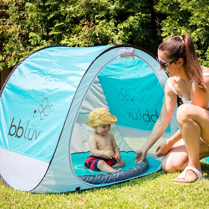 bblüv Sunkitö anti-UV pop-up tent with mosquito net