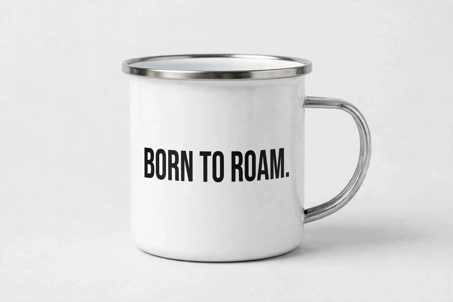 12 oz enamel mug