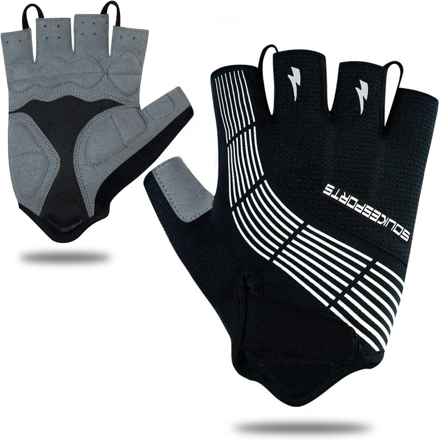 Souke Sports padded cycling gloves